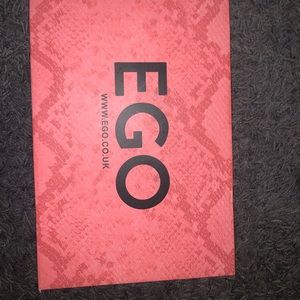 Yellow Snakeskin Block Heel